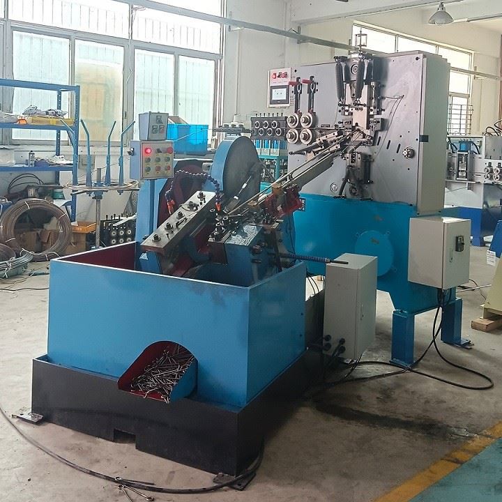 Automatic Screw Eye Hook Making Machine/forming Machine With Long Thread