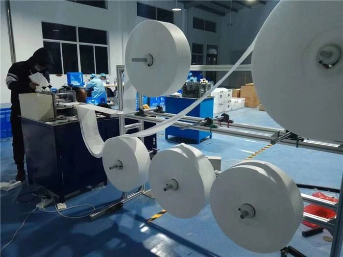 Fully Automatic 3-ply Disposable Facial Mask Production Line