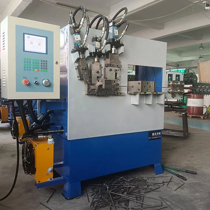 מכונה להכנת ידית כיסא מתכת אוטומטית